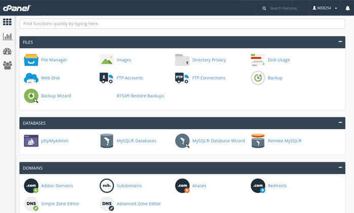 cpanel